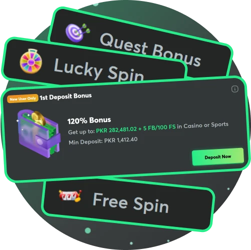 BC Game offers a variety of bonuses.