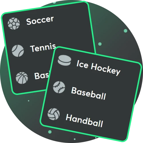 You can bet on any of BC Game's available sports.