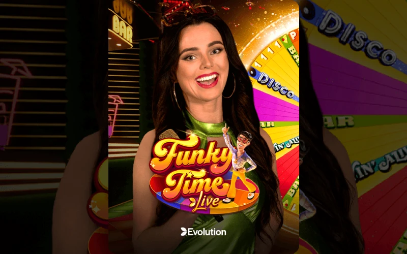 Funky Time is a live game show with a huge win potential on BC Game.