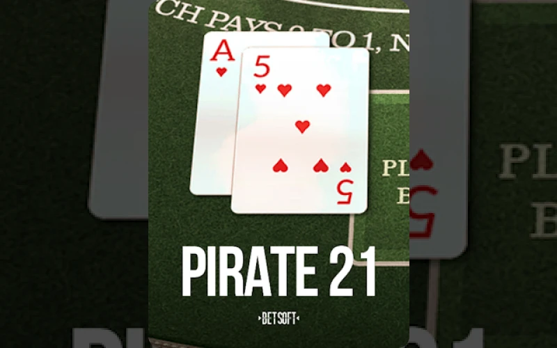 Win big prizes with the card game Pirate 21 at BC Game.