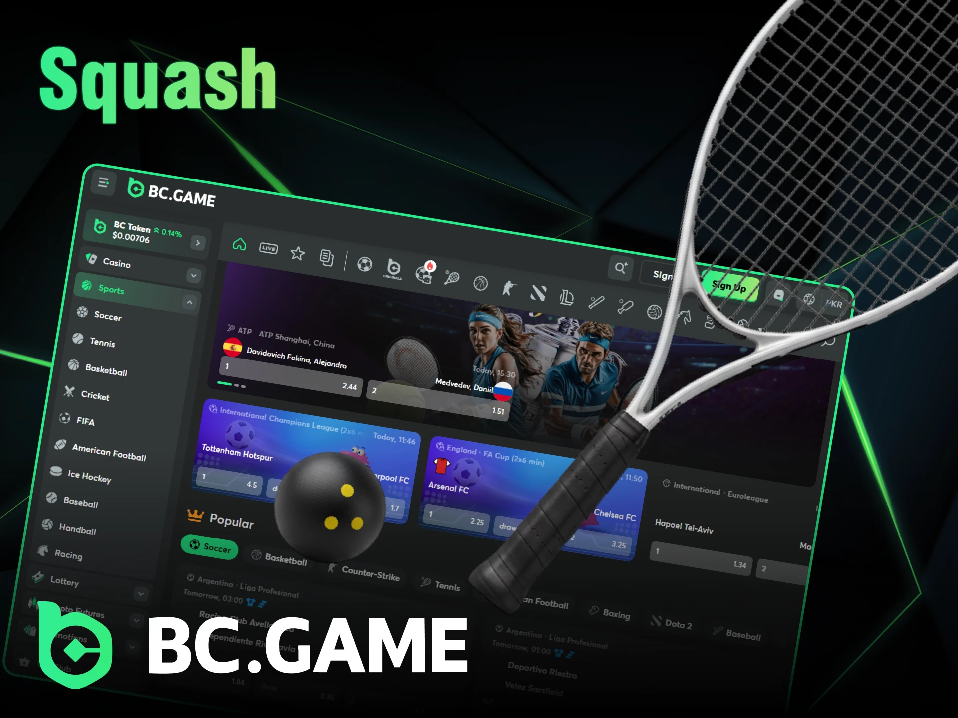 Squash will bring you big money at BC Game.